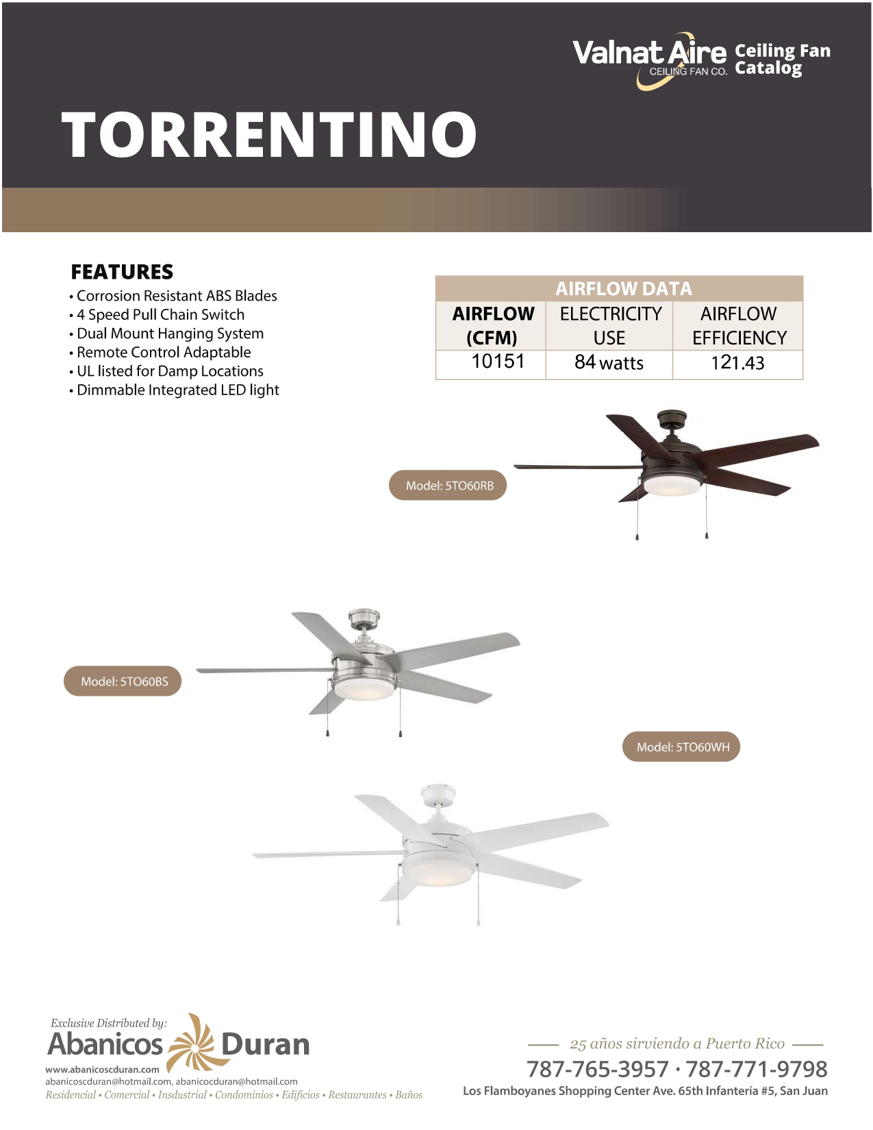 Valnat Aire ceiling fan Catalog pag. 1-14_page-0009
