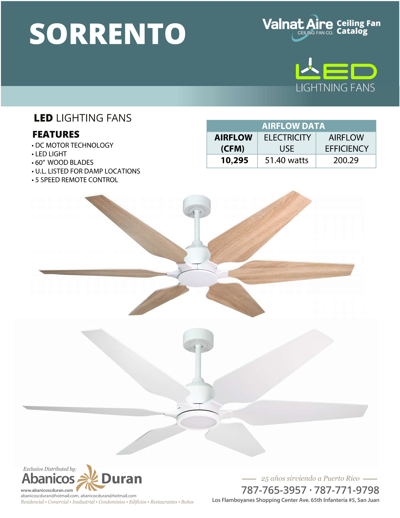 Valnat Aire ceiling fan Catalog pag. 15-34_page-0007