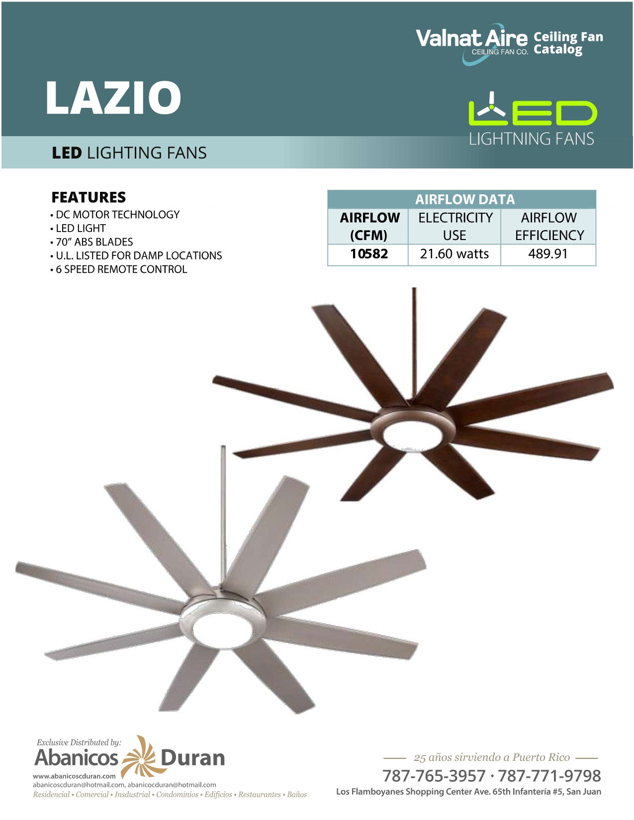 Valnat Aire ceiling fan Catalog pag. 15-34_page-0010