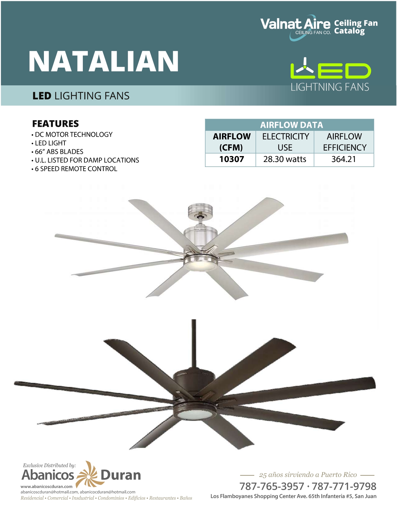 Valnat Aire ceiling fan Catalog pag. 15-34_page-0011