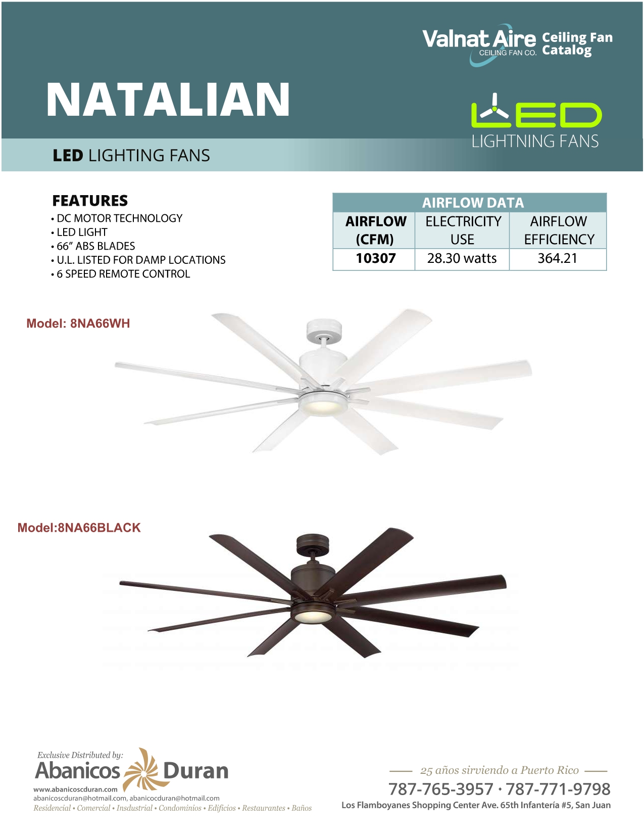 Valnat Aire ceiling fan Catalog pag. 15-34_page-0012