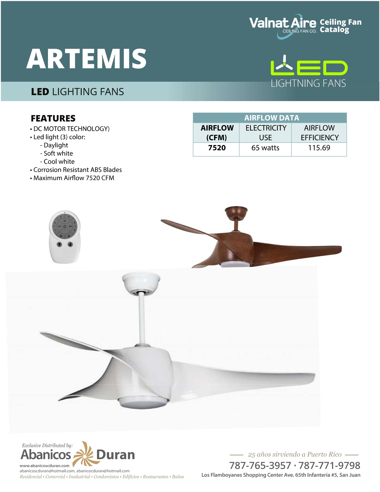 Valnat Aire ceiling fan Catalog pag. 15-34_page-0013