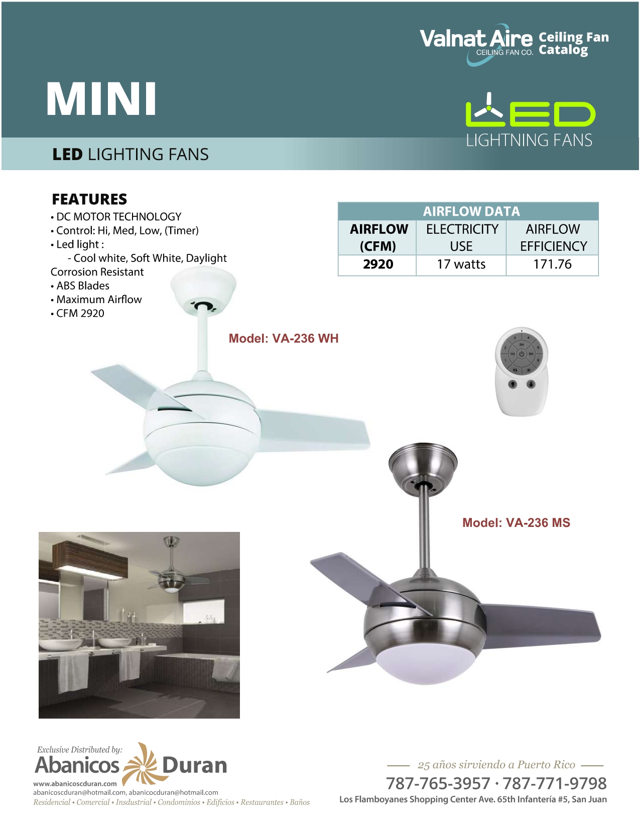 Valnat Aire ceiling fan Catalog pag. 15-34_page-0015